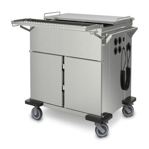 Carrello portastoviglie - 0162944 - HUPFER - per trasporto pasti / per cucina professionale / riscaldato