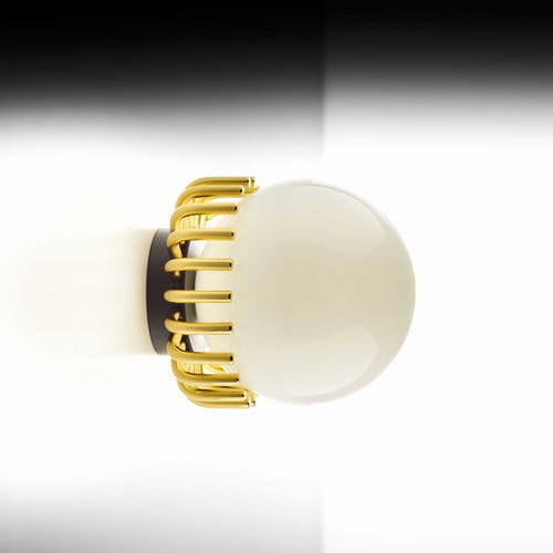 Applique contemporanea - Lucy Mini - Black Tie - da interno / in metallo / in vetro