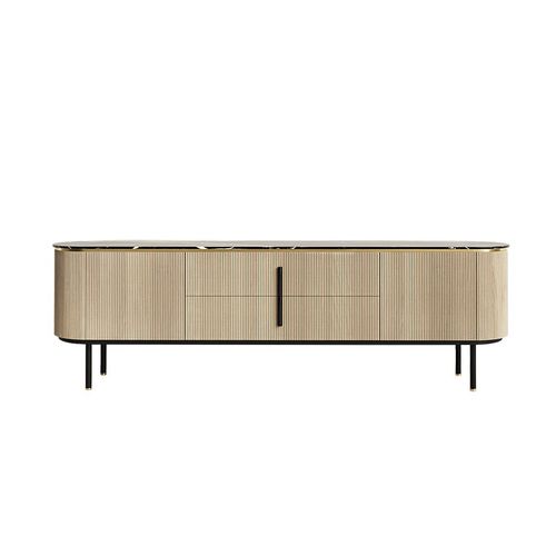 Credenza contemporanea - foz - Ana Roque - in legno / in metallo / in marmo