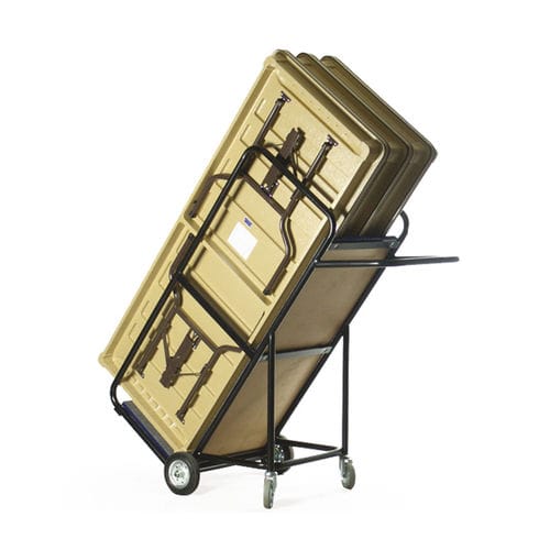 Carrello portatavoli - ghyvan international - contract / in acciaio termolaccato