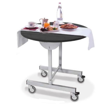 Carrello di servizio - ITA - ghyvan international - in acciaio inossidabile / in MDF