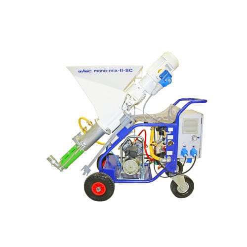 Miscelatore per malta mobile - mono-mix II SC - M-TEC MATHIS TECHNIK GMBH - elettrico