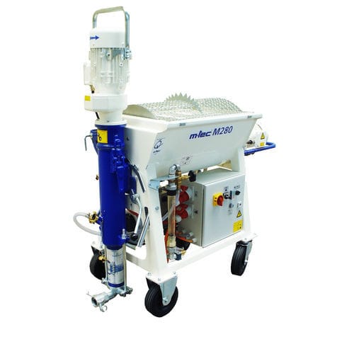 Miscelatore per malta mobile - M280 - M-TEC MATHIS TECHNIK GMBH - elettrico