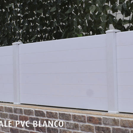 Recinzione a lamelle - Initiale - Modular Signs S.L. - residenziale / in PVC / dritta