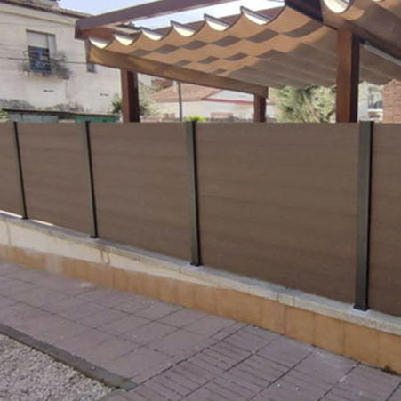Recinzione a lamelle - Nature Zero - Modular Signs S.L. - residenziale / in alluminio / in WPC