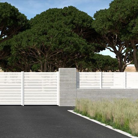 Recinzione a pannelli - ZEUS 50  - Dlimity - residenziale / professionale / in PVC