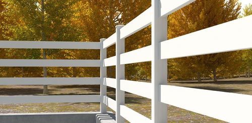 Recinzione a lamelle - AQUILES 150 - Dlimity - da giardino / professionale / in PVC