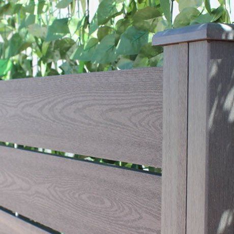 Recinzione antracite - NATURE XTRA 010 - Dlimity - a pannello / da giardino / residenziale