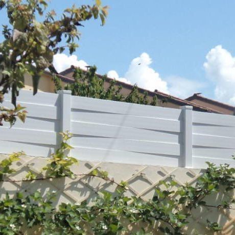 Recinzione a pannelli - ALTERNA CROSS - Dlimity - da giardino / professionale / in PVC