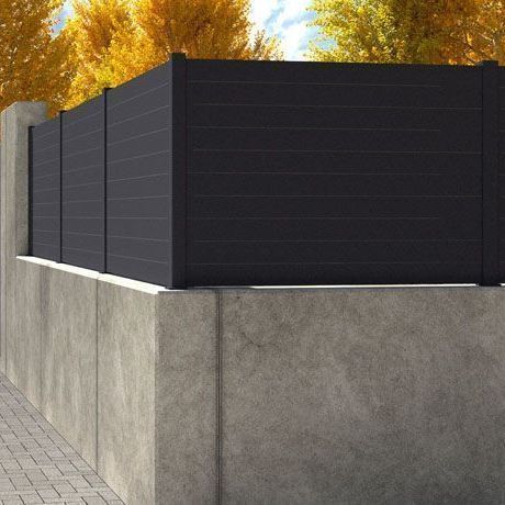 Recinzione a pannello - SUNSET - Dlimity - da giardino / residenziale / professionale
