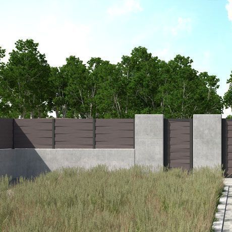 Recinzione a pannelli - NATURE SCALA - Dlimity - da giardino / residenziale / professionale
