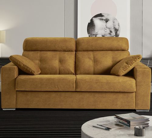 Divano letto - KARINA - Mopal Tapizados S.L. - contemporaneo / in tessuto / con braccioli