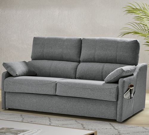 Divano letto - Rhin - Mopal Tapizados S.L. - contemporaneo / in tessuto / con braccioli