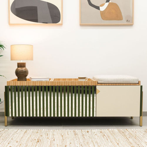 Credenza contemporanea - Panarea - Lebanto srl - in frassino / con cassetti / su misura