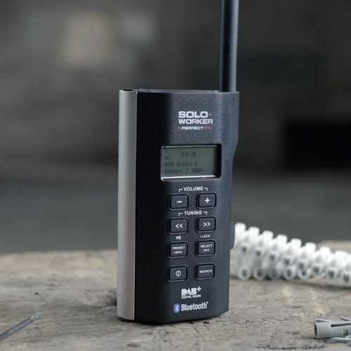 Radio bluetooth - SOLOWORKER - PERFECTPRO B. V. - con batteria ricaricabile / con porta USB
