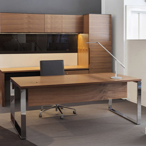 Scrivania direzionale - PURE V7 - WILLIAM HANDS - da terra / contemporanea / in legno