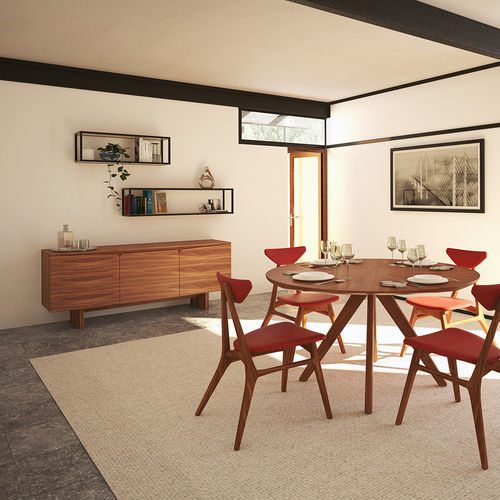 Credenza contemporanea - VANTAGE - WILLIAM HANDS - in legno / con ante battenti / con 4 gambe