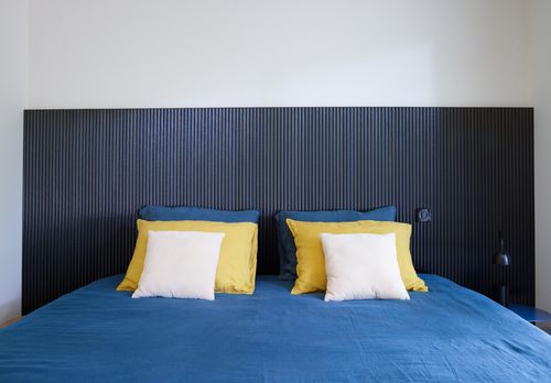 Testiera per letto matrimoniale - Hollywood - Epsilon Composite - contemporanea / in fibra carbonio / antracite