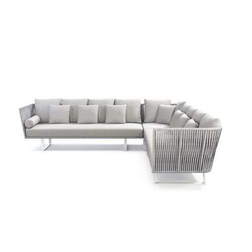 Divano modulare - SIENNA - G&G Italia Designer Furniture - contemporaneo / da esterno / in tessuto