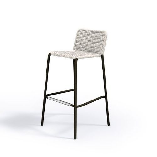 Sedia alta contemporanea - MAYA  - G&G Italia Designer Furniture - da interno / da esterno / in corda
