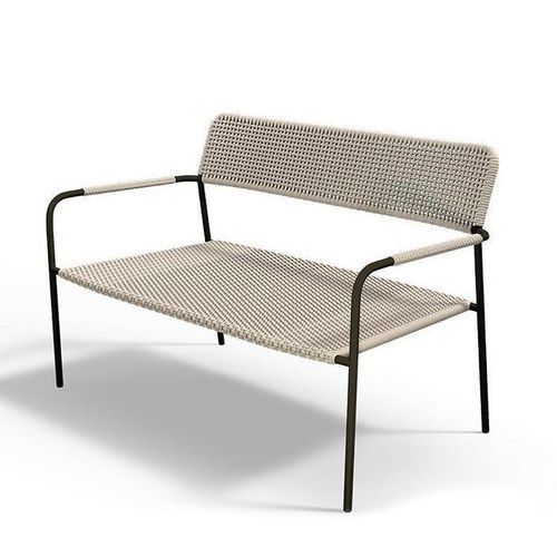 Divano compatto - MAYA - G&G Italia Designer Furniture - contemporaneo / per esterni / in alluminio termolaccato