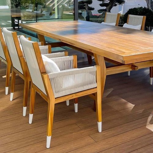 Poltrona contemporanea - AMALFI - G&G Italia Designer Furniture - in schiuma di poliuretano / in tessuto resistente all'acqua / in corda
