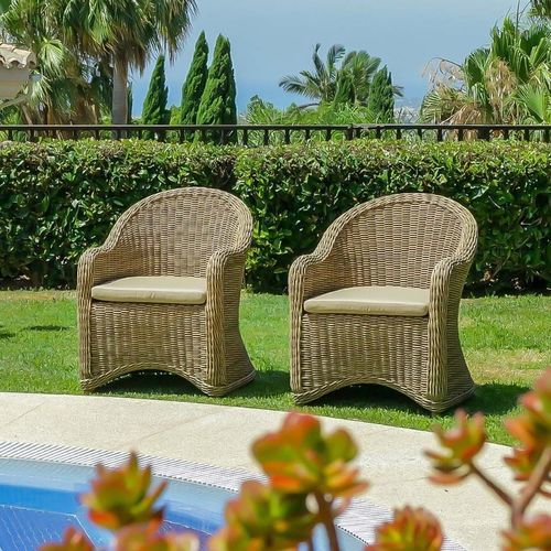 Sedia da pranzo contemporanea - BAOLI - G&G Italia Designer Furniture - per interni / per esterni / idrorepellente