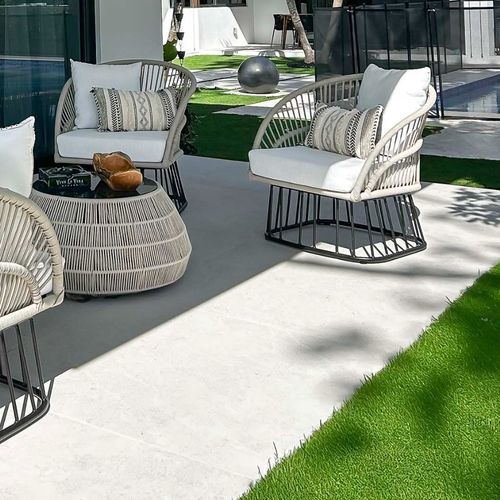 Sedia da pranzo moderna - KARIMUN - G&G Italia Designer Furniture - per esterni / in alluminio / idrorepellente