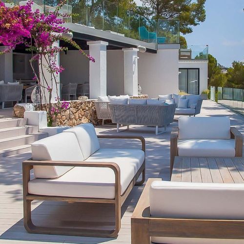 Divano contemporaneo - BELLAVISTA - G&G Italia Designer Furniture - per terrazza / da giardino / per piscina