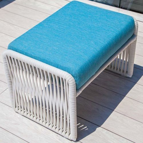 Poggiapiedi contemporaneo - INDAH - G&G Italia Designer Furniture - in tessuto / in espanso / in gesso