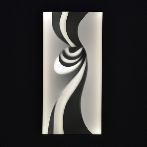 Applique contemporanea - LAURY - KISSA LAMPS - da interno / in alluminio estruso / in PVC