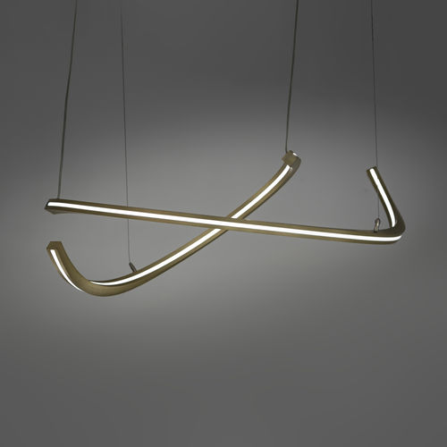 Lampada a sospensione - LEISY - KISSA LAMPS - in alluminio anodizzato / in alluminio estruso / design originale