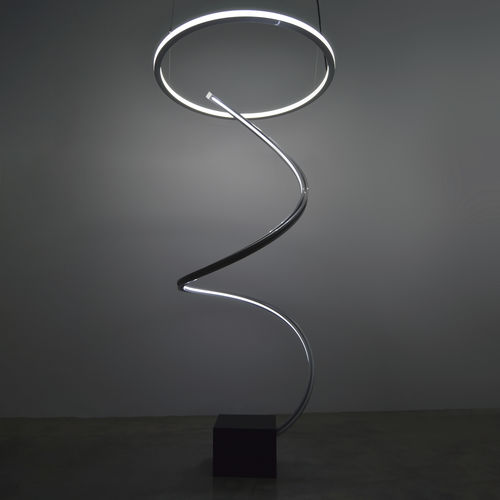 Lampada da terra - INFINITY+ - KISSA LAMPS - in alluminio anodizzato / in alluminio estruso / design originale