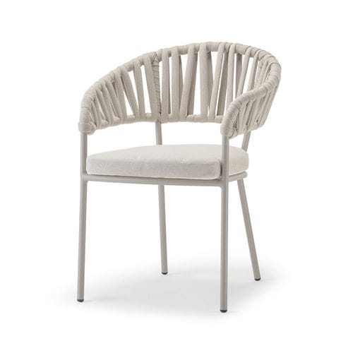 Sedia contemporanea - VICTORY ARMCHAIR - GRATTONI S.R.L. - da esterno / in acrilico / in tessuto