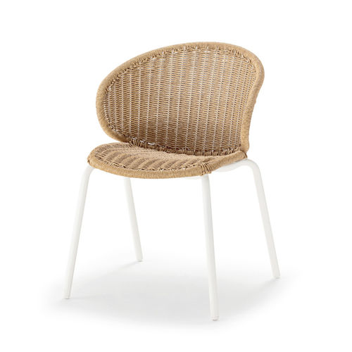 Sedia contemporanea - OCEAN CHAIR - GRATTONI S.R.L. - da esterno / in corda / con supporto in alluminio