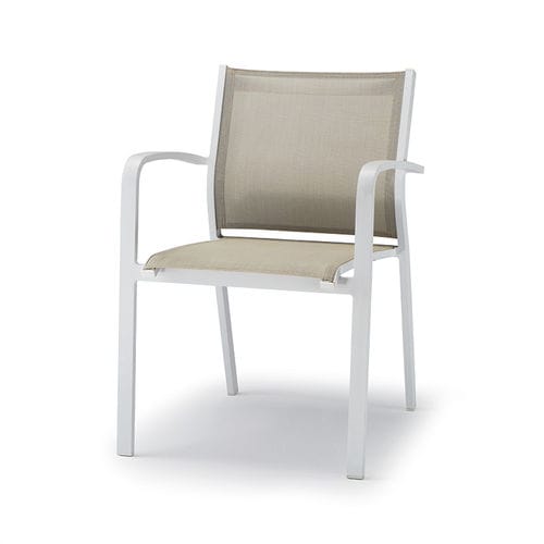 Sedia contemporanea - GS 936  - GRATTONI S.R.L. - da esterno / in Textilene® / con supporto in alluminio
