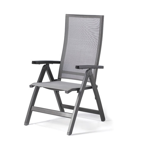 Sedia contemporanea - GS 942 - GRATTONI S.R.L. - da esterno / in Textilene® / con supporto in alluminio