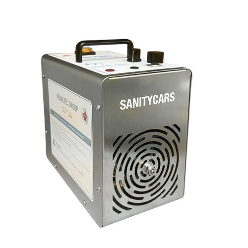 Sanificatore dell'aria ad isola - SANITYCARS - NOVALTEC GROUP S.R.L. - contract / di disinfezione / per il trattamento dell'aria