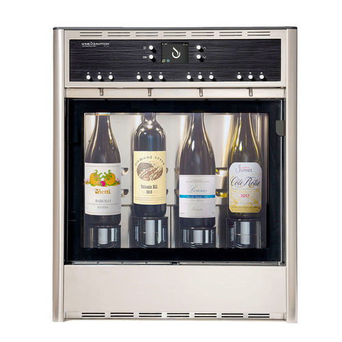Distributore di vino in calice da bancone - QUATTRO EASY - WINEEMOTION SPA - da incasso / contract / per ristorante gourmet