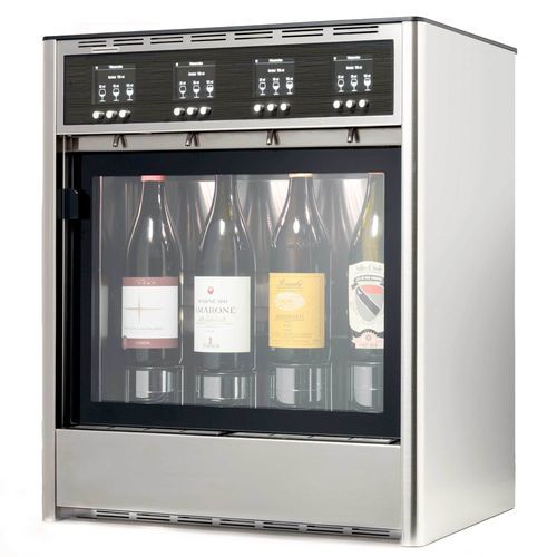 Distributore di vino in calice da bancone - QUATTRO SELF - WINEEMOTION SPA - contract / per bar / per ristorante
