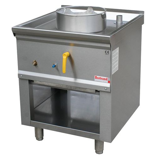 Wok a gas - CHINESE FIRES-CL - BERTRAND MANUFACTURER S.A. - professionale / 1  fuoco / da terra