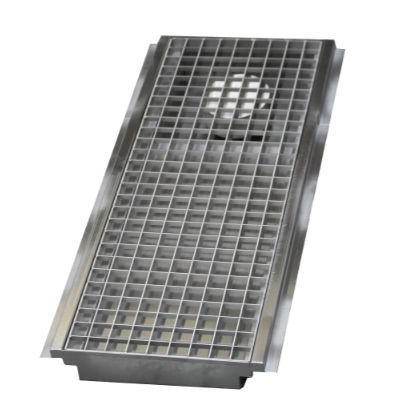 Piletta in acciaio inossidabile - CNL/063 - BERTRAND MANUFACTURER S.A. - per stanza da bagno / per cucina / con griglia