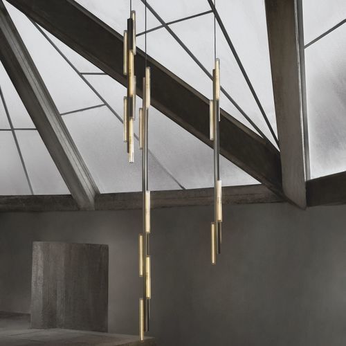 Lampada a sospensione - HAIL 3 TALL - Lee Broom - in alluminio / in vetro / contemporanea