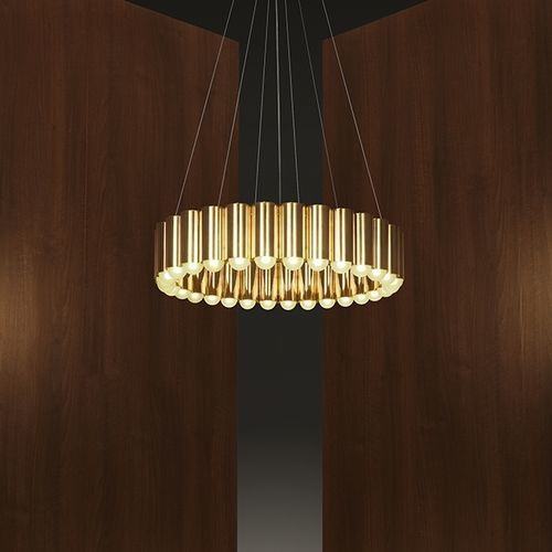 Lampadario contemporaneo - CAROUSEL - Lee Broom - in vetro / in acciaio / tubolare
