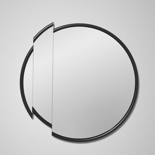 Specchio a muro - SPLIT  - Lee Broom - contemporaneo / in rovere / nero