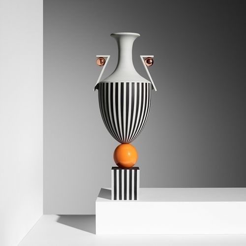 Vaso contemporaneo - WEDGWOOD  - Lee Broom - in ceramica / fatto a mano / bianco