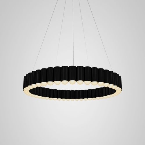 Lampadario contemporaneo - CAROUSEL LARGE - Lee Broom - in vetro / in acciaio / tubolare