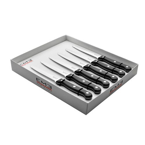 Coltello da bistecca con lama in acciaio inossidabile - RODEO : ROD - EME POSATERIE S.R.L.