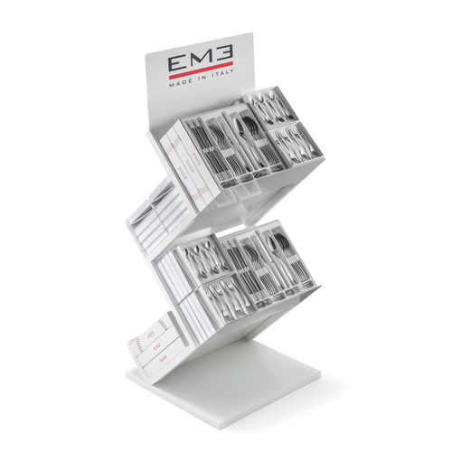 Espositore multiuso - 1005B - EME POSATERIE S.R.L. - in cartone / per negozio / bianco