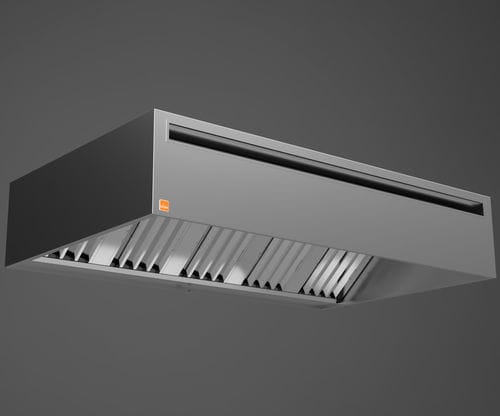 Cappa a muro - Reversible triple flow - ALTEX, S.L. ALTA TECNOLOGIA EN EXTRACION - a isola / per cucina professionale / con condotto